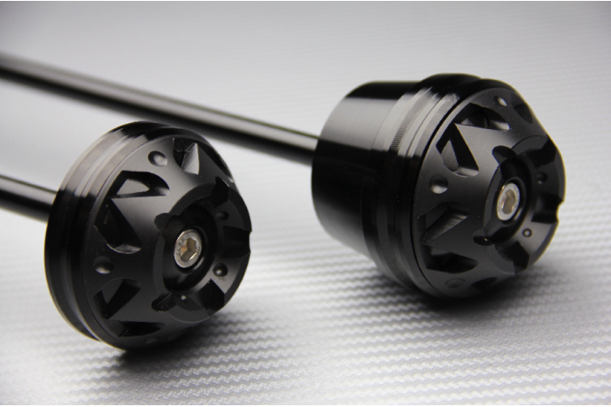 Kit topes de protección anticaída horquilla + basculante YAMAHA MT07 & XSR