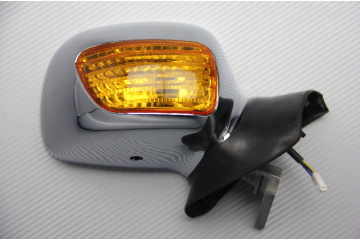 Pair of Aftermarket Rearview Mirrors with Integrated Turn Signals for HONDA GOLD WING  / F6B 1800