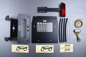 Specific License Plate Holder AVDB HONDA MSX / GROM 125 2016 - 2020