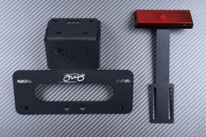 Portatarga specifico AVDB KAWASAKI Z800 / Z800E 2013 - 2016