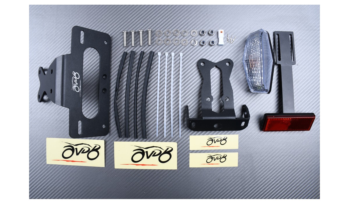 Portatarga specifico AVDB KTM DUKE 790 / 890 2018 2021 AVDB MOTO L