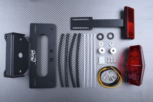 Portamatrícula específico AVDB SUZUKI DRZ 400 / E / SM / S 2005 - 2021