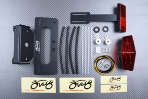 Portatarga specifico AVDB SUZUKI DRZ 400 / E / SM / S 2005 - 2021