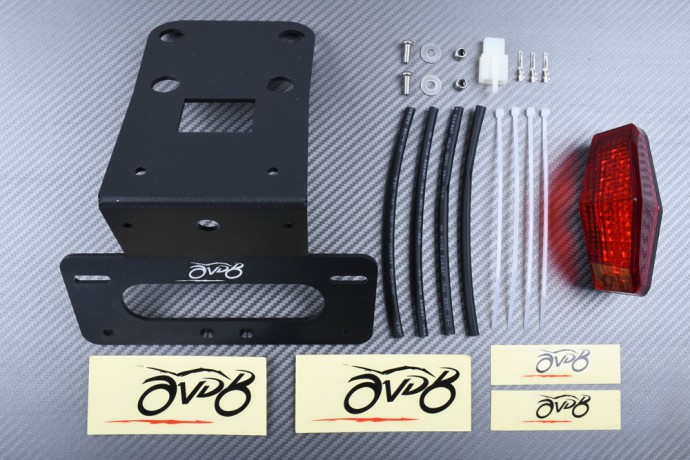 Portatarga specifico AVDB KAWASAKI KLX 250 2009 - 2018