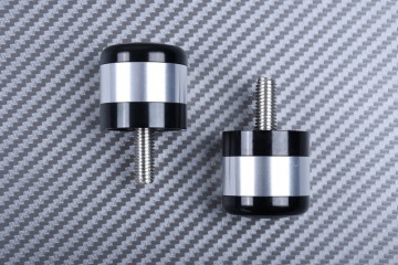 Pair of bar end caps specific for many KAWASAKI