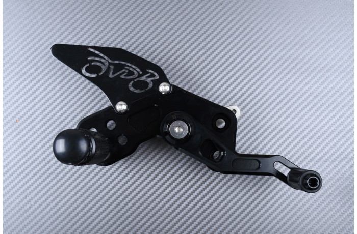 Avdb-moto Verstellbare Fußrastenanlagen Für KAWASAKI Z-125 2016-2022 - Grün