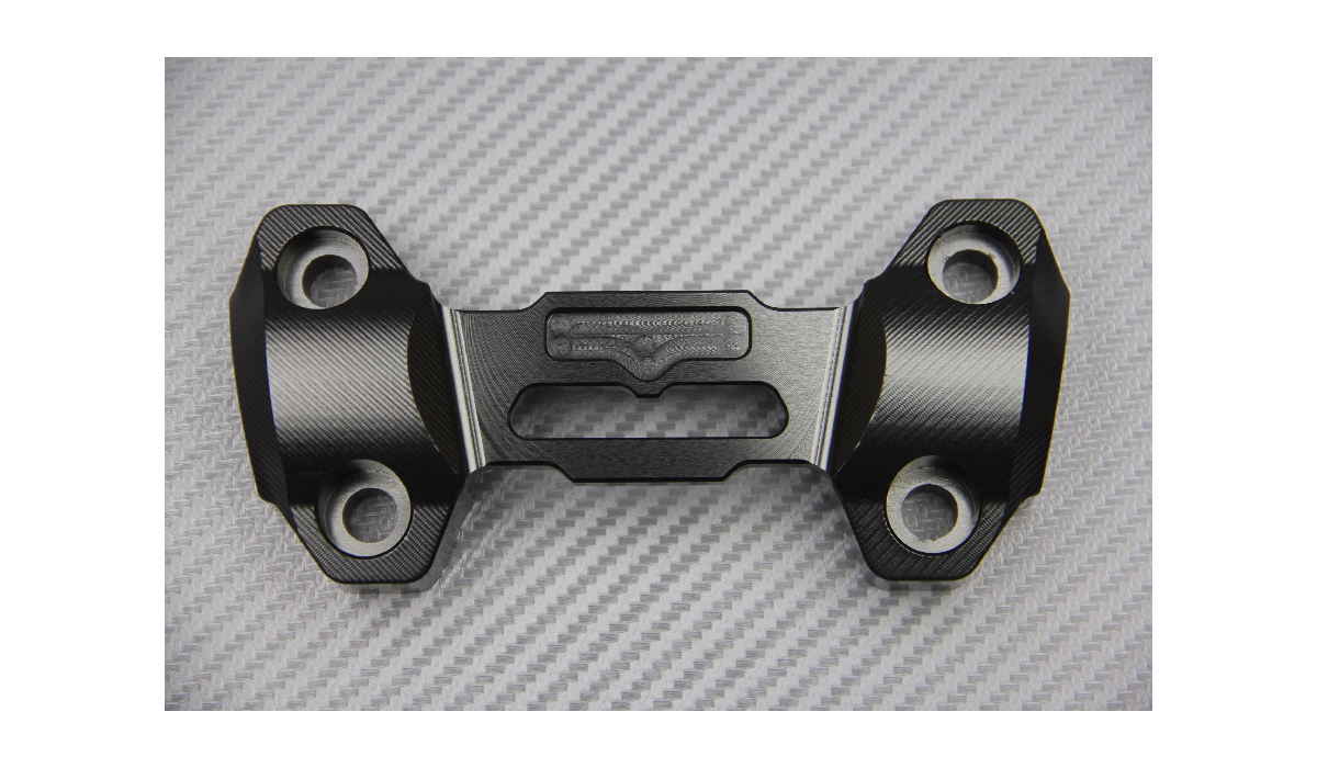 Anodized Aluminium Handlebars Riser Top Cover YAMAHA MT09 / FZ09, MT10