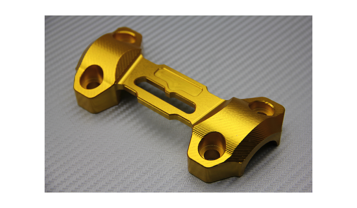 Anodized Aluminium Handlebars Riser Top Cover YAMAHA MT09 / FZ09, MT10