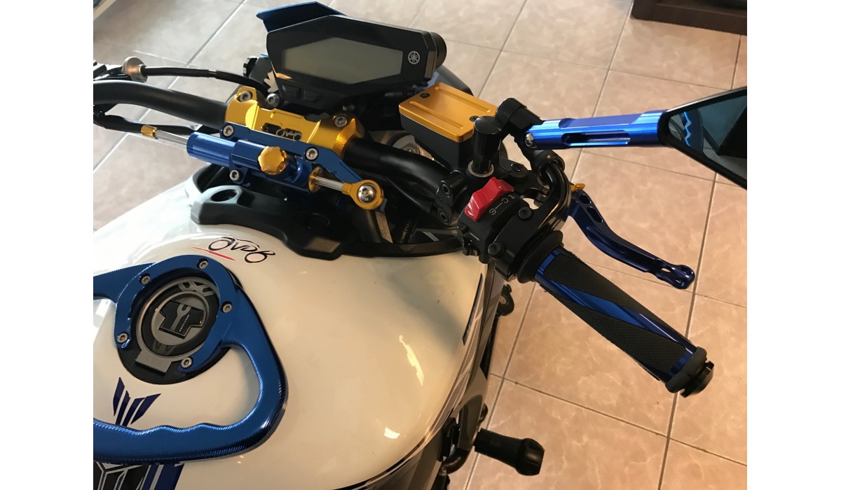 Anodized Aluminium Handlebars Riser Top Cover YAMAHA MT09 / FZ09, MT10 / FZ10 & XSR 900 AVDB