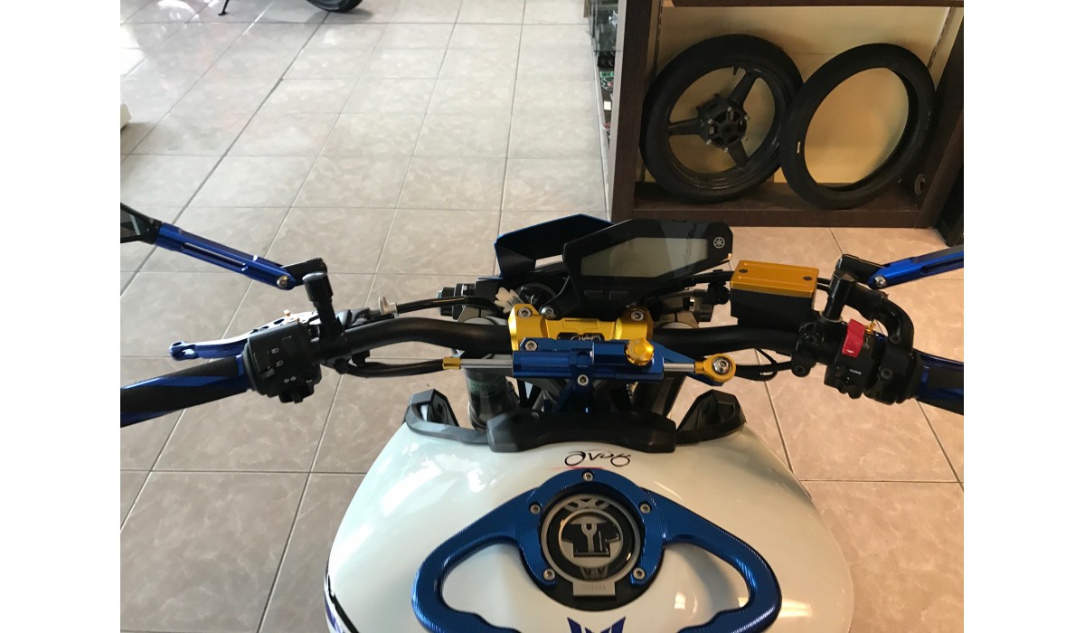 Anodized Aluminium Handlebars Riser Top Cover YAMAHA MT09 / FZ09, MT10