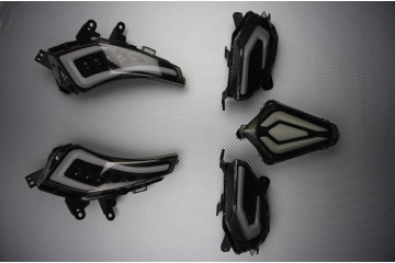 Set faro + indicatore di direzione anteriore e posteriore YAMAHA TMAX 530  2012 - 2016