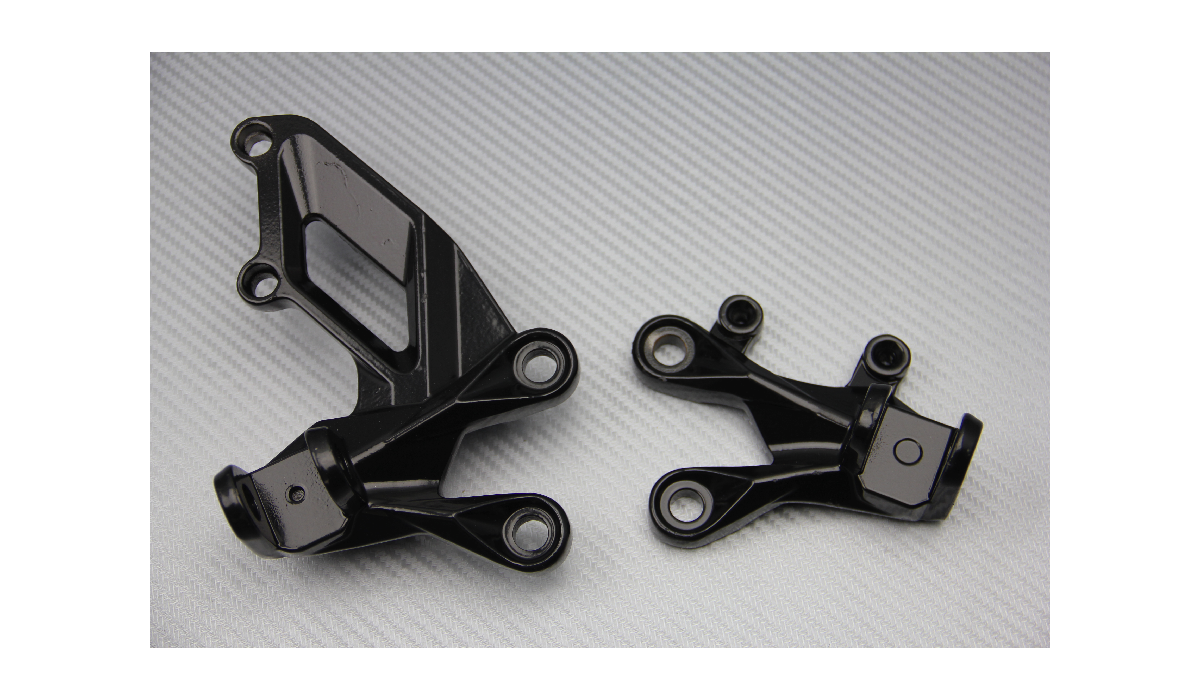 Front Footrest Bracket for KAWASAKI ZZR 1400 / ZX14 2006 2020 AVDB MOTO L'ACCESSOIRE À PRIX