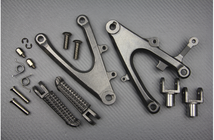Platines repose pieds Avant YAMAHA YZF R1 2004 - 2006