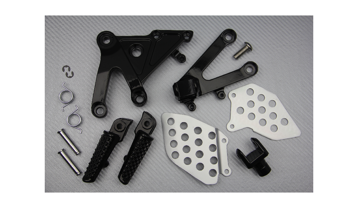 Front Footrest Bracket for HONDA CBR 600RR 2003 2006 AVDB MOTO L'ACCESSOIRE À PRIX MOTARD