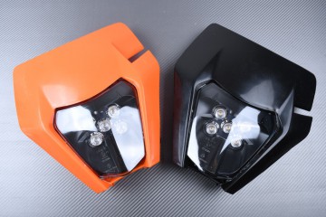 PACK Tête de fourche + Optique à LED nombreuses KTM