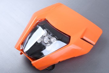 PACK Muso frontale cupolino + Fanale LED molto KTM