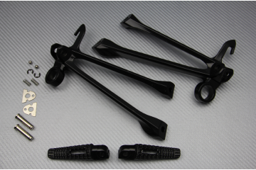 Pareja de estriberas reposapiés traseras SUZUKI GSXR 1000 07 / 08