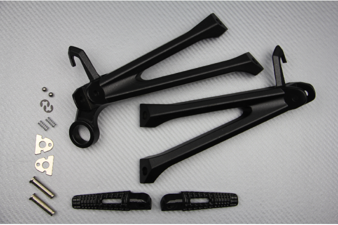Supporto pedana posteriore SUZUKI GSXR 600 / 750 / 1000 2009 - 2016  SIMPLE POT