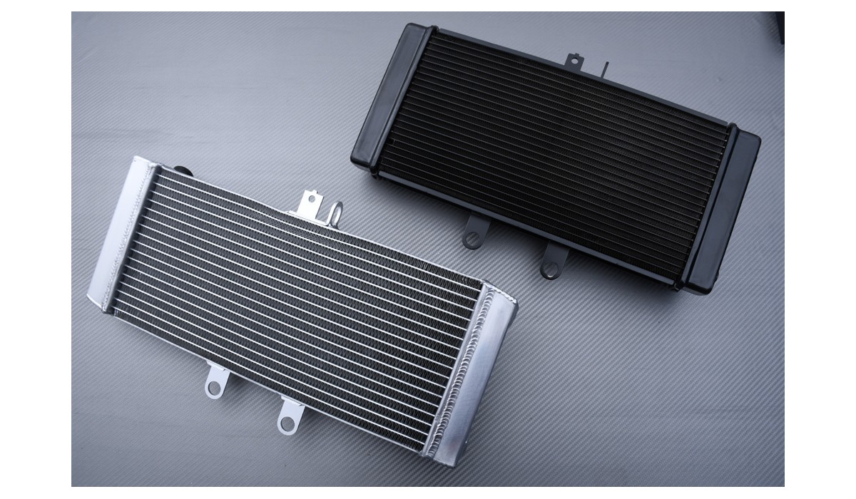 Aluminium Wasserkühler Motorkühlung Kühler Für Suzuki GSF1250 15