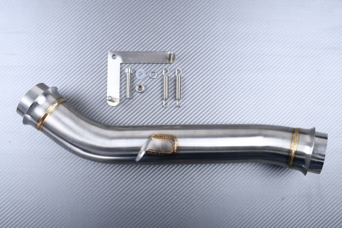 Conexion / Mid Pipe con decatalizador específico para KTM Super Duke 1290 R / GT 2014 - 2019