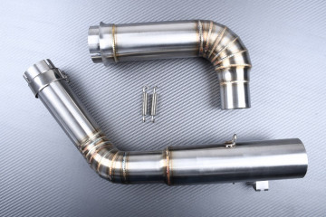 Conexion / Mid Pipe con decatalizador específico para KTM Super Duke 1290 R / GT 2014 - 2019