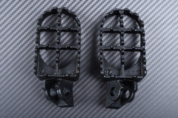 Pair of dirtbike footrests SUZUKI RM 65 / 100 2003 - 2007