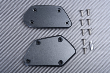 Pair of Brake and Clutch Fluid Reservoir Caps for BMW