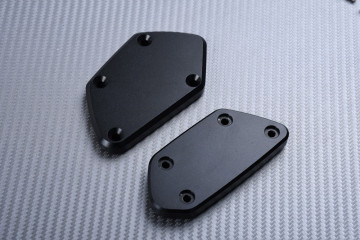 Pair of Brake and Clutch Fluid Reservoir Caps for BMW