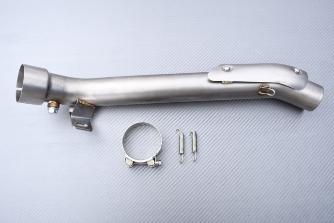 Conexion / Mid Pipe con decatalizador específico para SUZUKI GSXR 1000 2007 - 2008