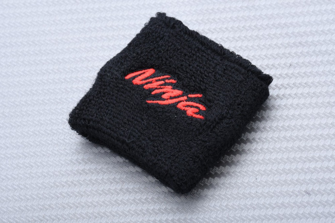 Motorcycle Brake Fluid Reservoir Cover Sock - Kawasaki Ninja ZX Style