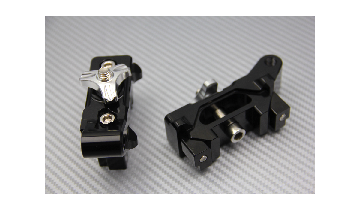 Diabolos Moto M8 - Paire Support Bras Oscillant - Compatible Kawasaki, BMW, Honda... - Alliage Anodisé Levage Moto Sécurisé