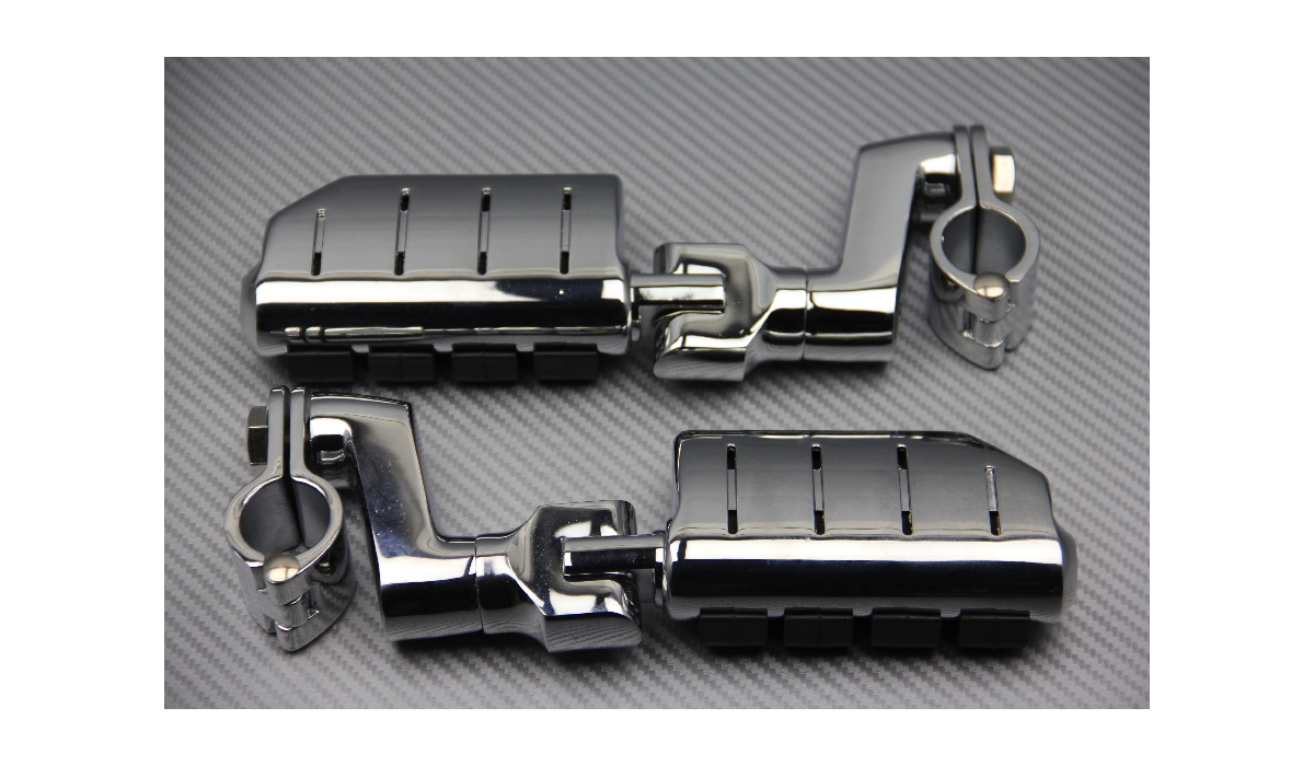 Pair of Front Comfort / Freeway Footpegs for HONDA GOLD WING GL 1500