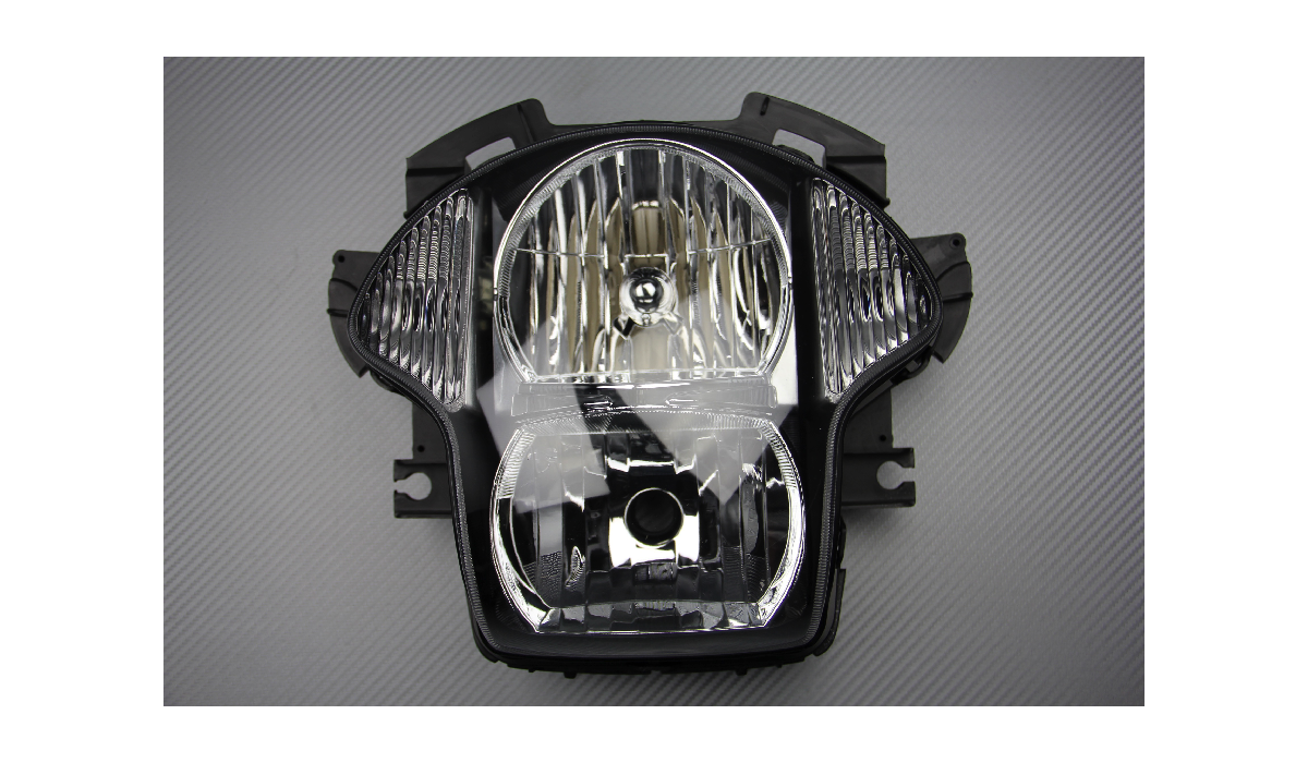 ABS Plastic Front HeadLight Assembly Fit For Kawasaki VERSYS650 KLE650 08-10