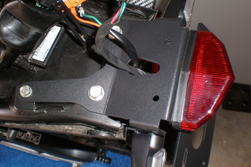 Support de plaque spécifique AVDB HONDA CRF 250 L / M / RALLY 2013 - 2021