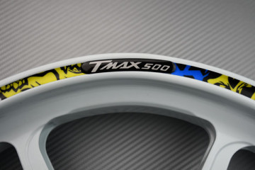 Stickers para borde de llantas YAMAHA - Logotipo TMAX 500