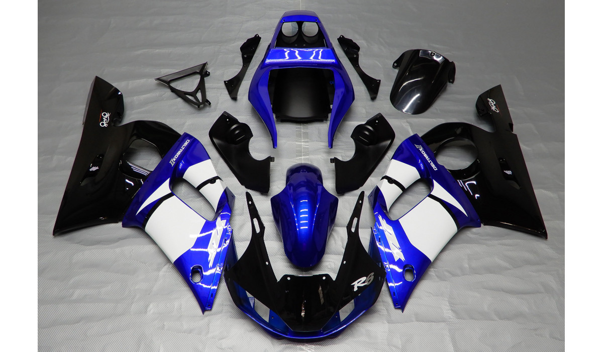 Blue Moto carenatura bulloni Kit fissaggio morsetti a vite per Yamaha YZF R6 1999 2000 2001 2002 