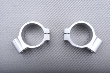 Pair of clip-on handlebars 43 mm