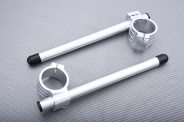 Pair of clip-on handlebars 52 mm