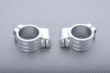 Pair of clip-on handlebars 53 mm