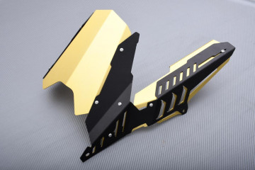 Garde Boue arrière avec Guide Chaîne Aluminium YAMAHA YZF R3 R25 / MT03 MT250 2013 - 2021