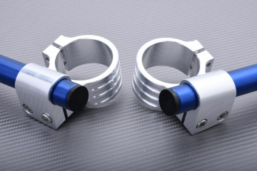 Pair of High rise clip-on handlebars 50 mm