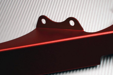 Chain guard in anodised aluminum SUZUKI GSXR 750 1000 2001 - 2004