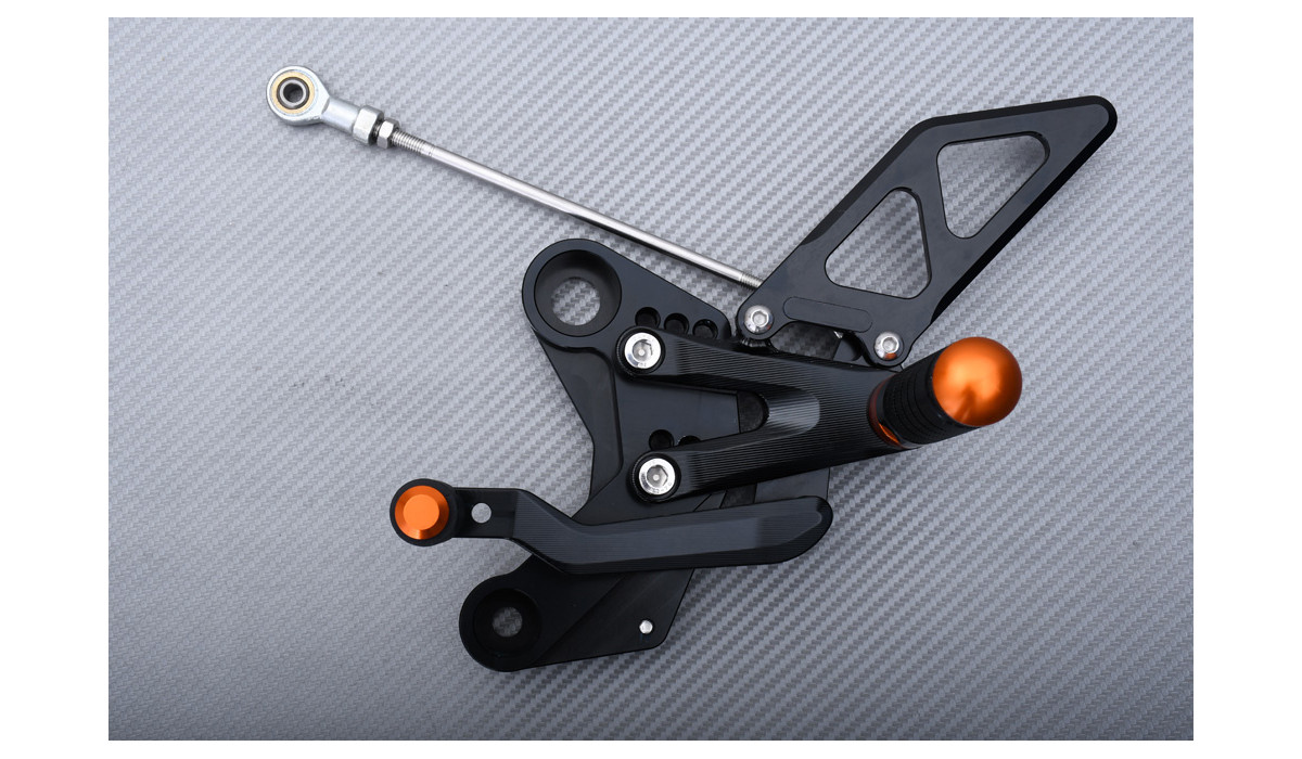KT03 PEDANE ARRETRATE BONAMICI RACING REGOLABILI KTM SUPER DUKE 1290 2017 2019