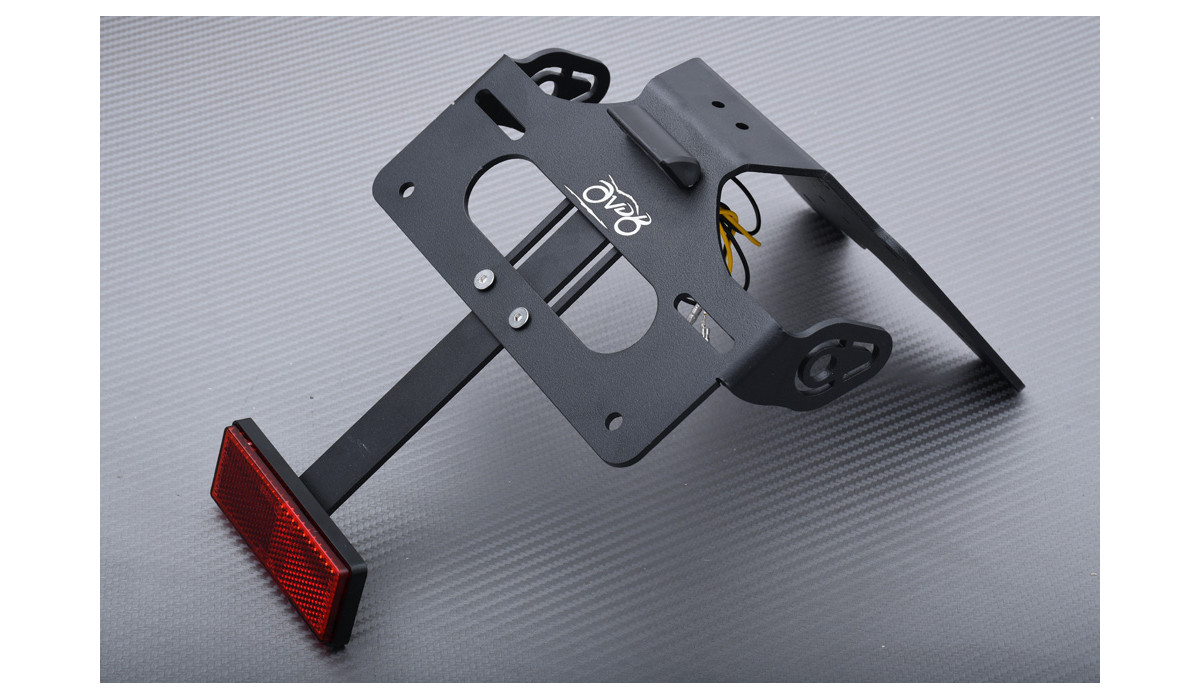 Dreamseek Staffe Parabrezza Regolabili Per Yamaha Tenere 700 XTZ 2019-2024 - Kit In Alluminio CNC Nero - 5