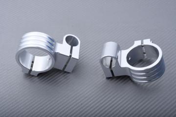 Pair of High rise clip-on handlebars 35 mm