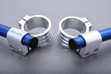 Coppia semimanubri rialzati 43 mm