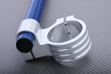 Pair of High rise clip-on handlebars 43 mm