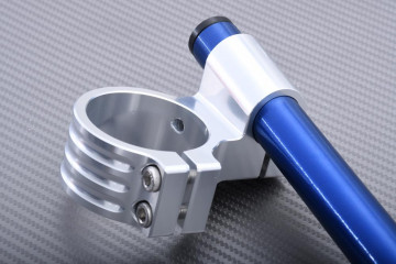 Pair of High rise clip-on handlebars 43 mm