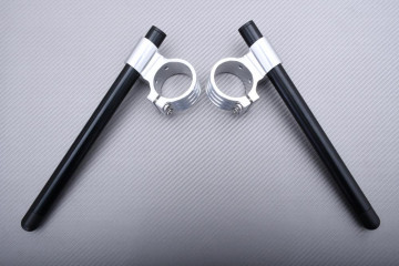 Pair of High rise clip-on handlebars 46 mm