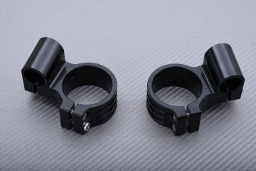 Pair of High rise clip-on handlebars 48 mm